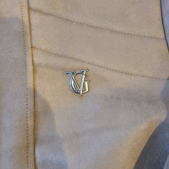 NWT Women's Tan Faux Suede Jacket in XL - Picture 4 of 8